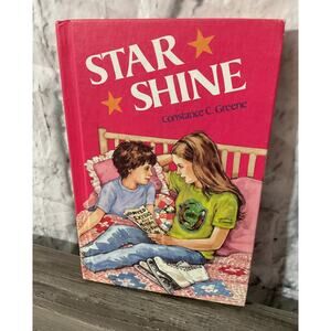 1985 Hardback Star Shine By Constance C. Greene Teen Book